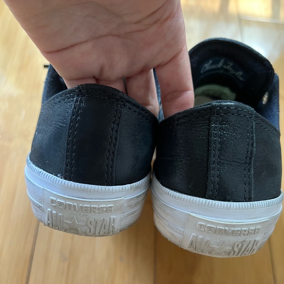 CONVERSE chuck Taylor all star - BLACK/WHITE/GOLD - Picture 4 of 6